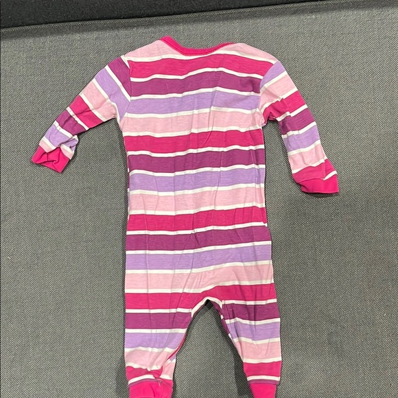 Colorful Striped Baby Onesie 0-3 Months Preloved - Picture 3 of 3